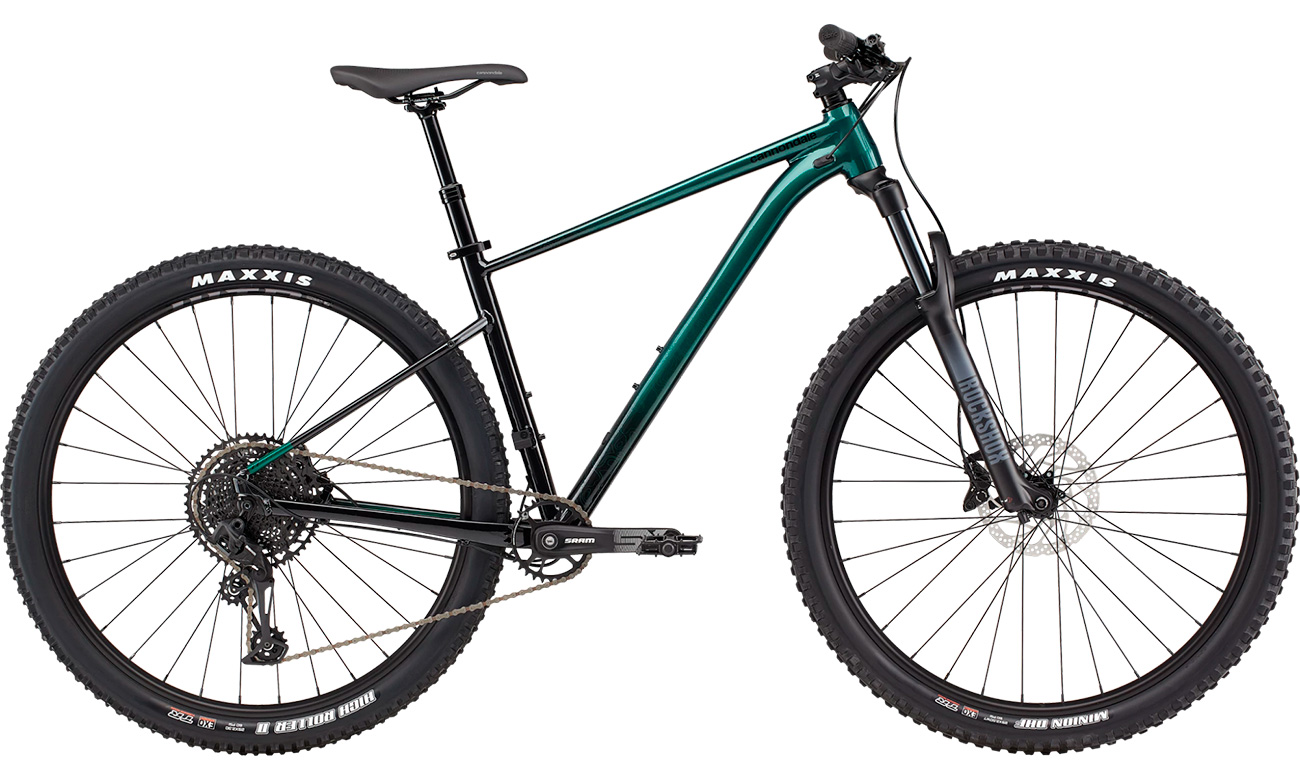 Фотография Велосипед Cannondale TRAIL SE 2 29" 2021, размер М, Зелено-черный